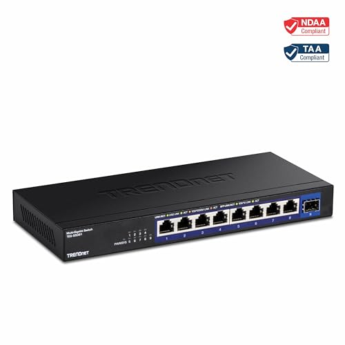 2.5G 9-Port Home Network Switch