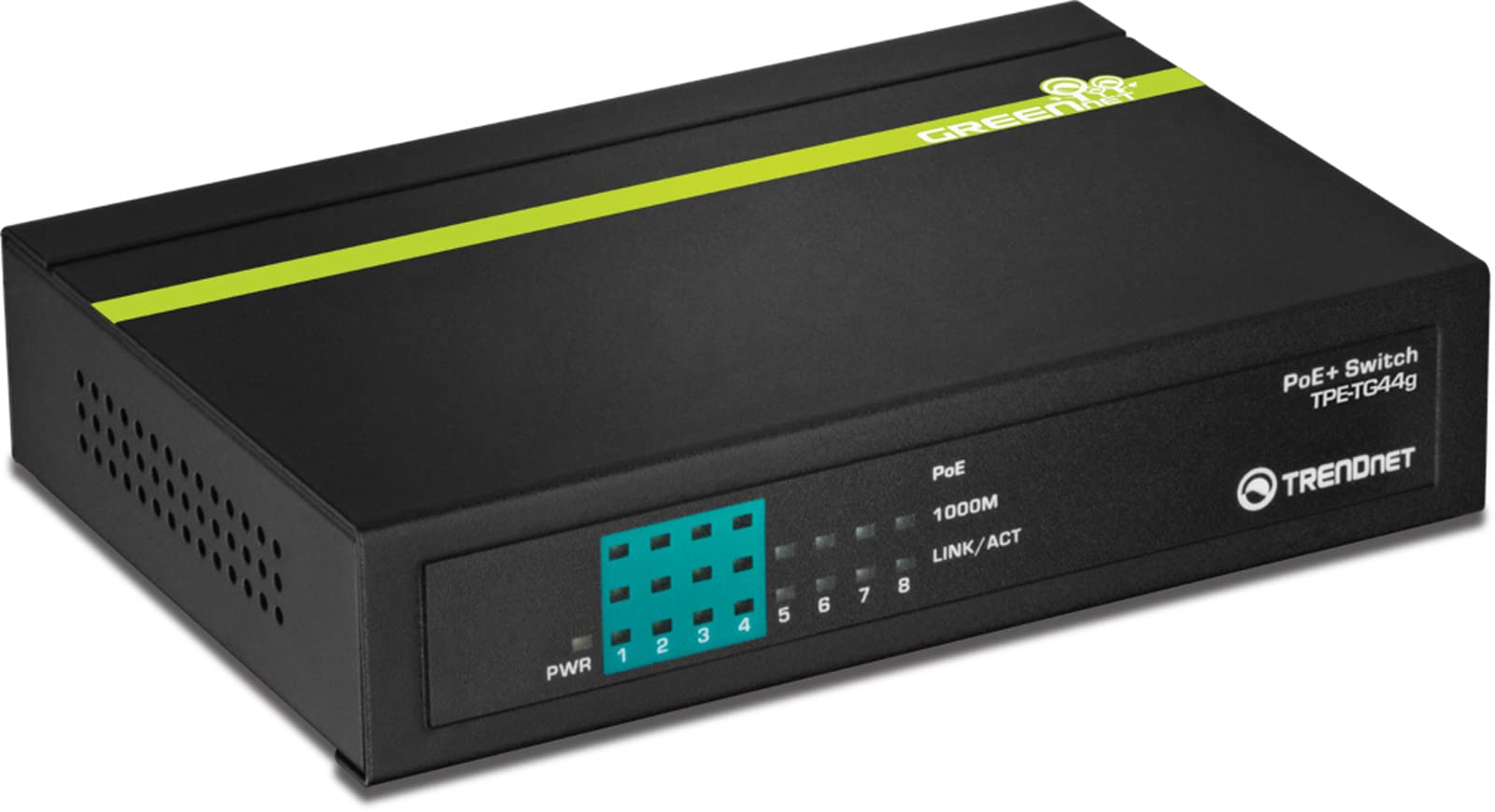8-Port Gigabit PoE+ Switch with Lifetime Protection for Home Users