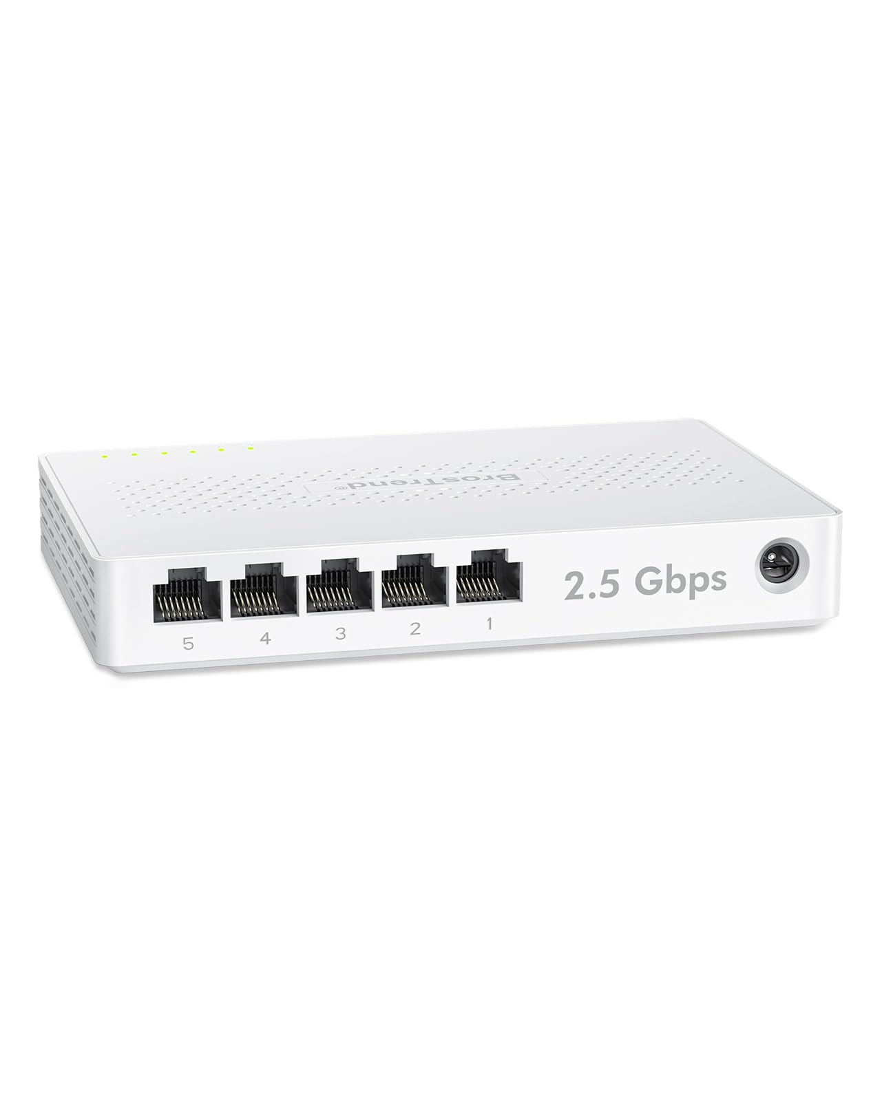 BrosTrend 5-Port 2.5GBEthernet Switch for Gamers and Home Offices