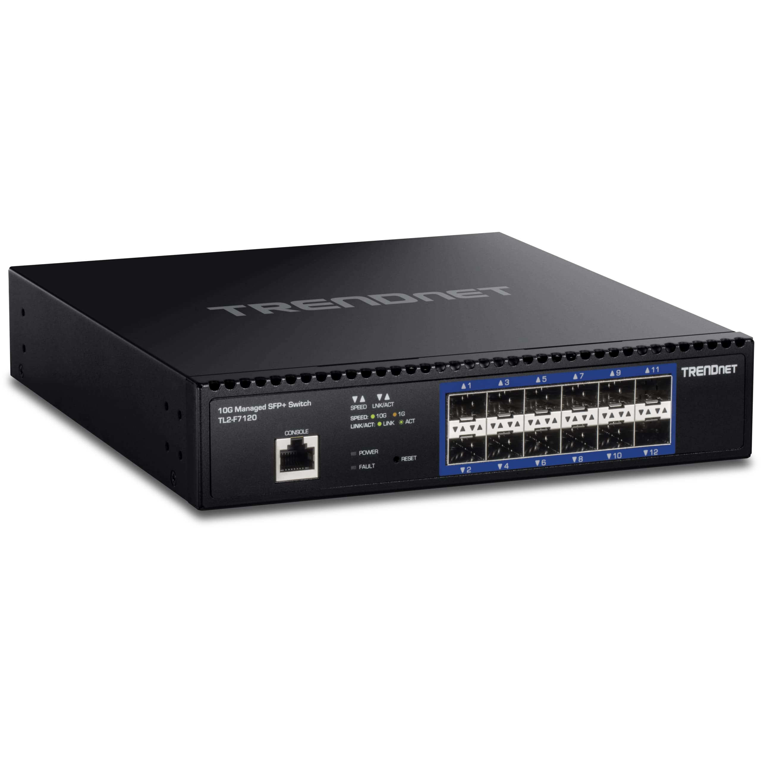 10G Managed 12-Port SFP+ Switch for Business